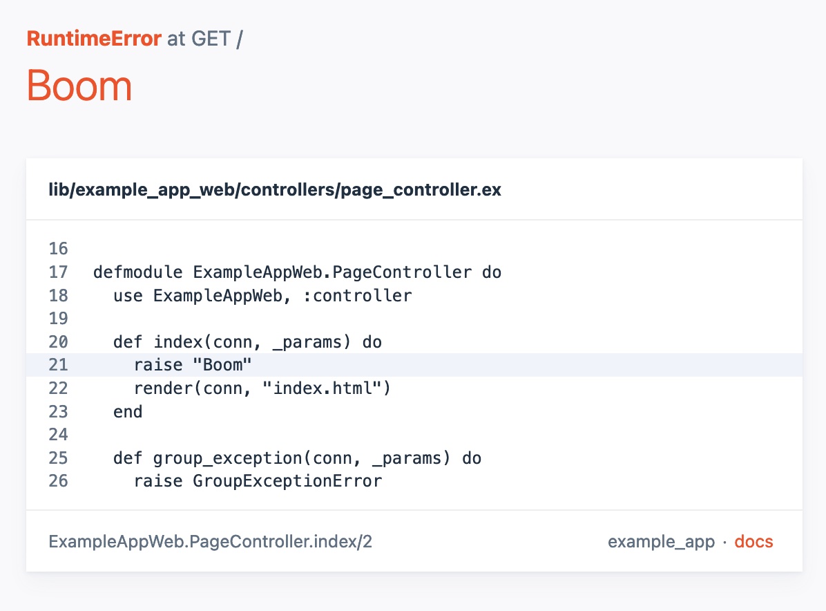 Phoenix error